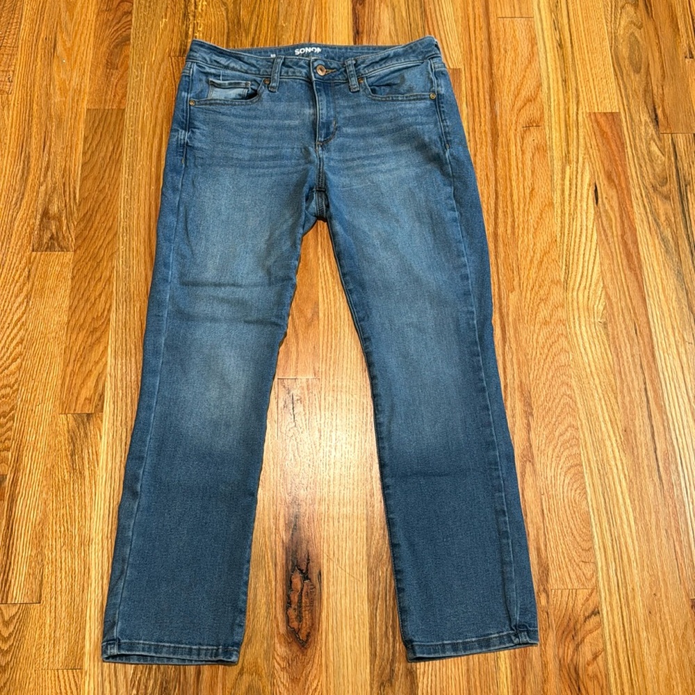 Sonoma Women's Straight Leg Jeans - Blue